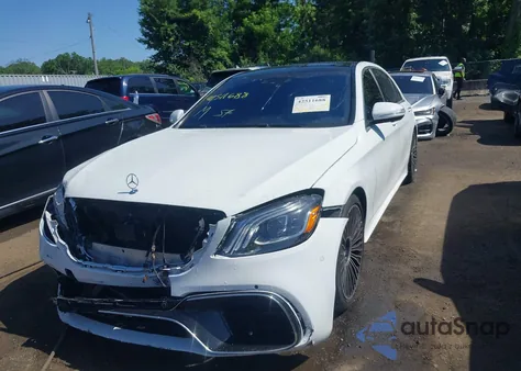 2017 Mercedes-Benz S 550 4Matic из США, поврежденный, VIN WDDUG8FB7HA324496